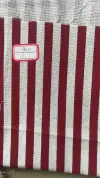 Cotton and linen printed fabric undefined